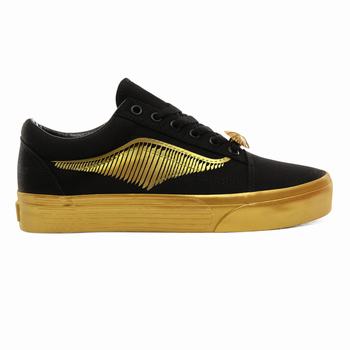 Vans x HARRY POTTER™ Golden Snitch Old Skool - Naisten Tennarit - Kultaiset/Mustat